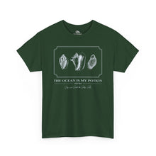 Load image into Gallery viewer, The Ocean Is My Potion — Seashell Graphic Beach Tee