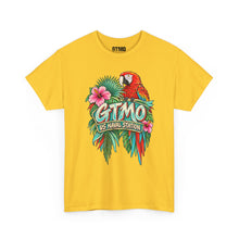 Load image into Gallery viewer, Tropical GTMO Parrot Tee — "GTMO U.S. Naval Station"
