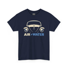 Load image into Gallery viewer, Vintage VW Beetle “Air • Water” Tee — Retro Car Graphic T-Shirt