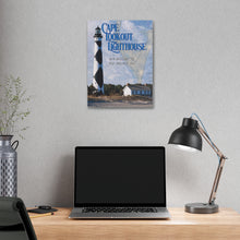 Load image into Gallery viewer, Cape Lookout Lighthouse Canvas Print