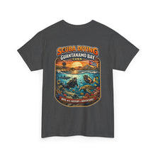 Load image into Gallery viewer, Scuba Diving Guantanamo Bay Graphic Tee — Vintage Underwater Scene