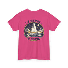 Load image into Gallery viewer, "The Sea Knows My Name" T-shirt - A Salt & Canvas Apparel product