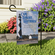 Load image into Gallery viewer, Cape Lookout Lighthouse garden flag - Model 2