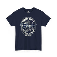 Load image into Gallery viewer, “The Ocean Is Calling” Dive T-Shirt