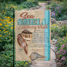 Load image into Gallery viewer, Lightning Whelk Garden Flag
