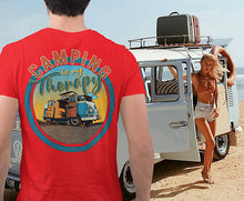 Load image into Gallery viewer, Camping Is My Therapy T‑Shirt