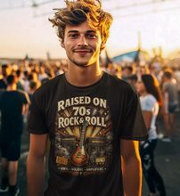 Load image into Gallery viewer, Raised on 70s Rock & Roll T-Shirt