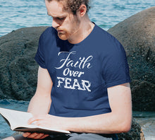 Load image into Gallery viewer, Faith Over Fear Tee - model