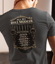 Load image into Gallery viewer, "All My Role Models Went to Prison" Vintage Faith Tee