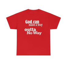 Load image into Gallery viewer, God can make a way - red