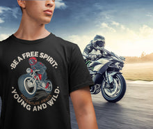 Load image into Gallery viewer, Be A Free Spirit Street Bike Tee