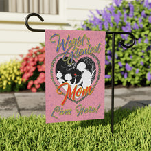 Load image into Gallery viewer, Mothers Day garden flag - model 2