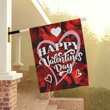 Load image into Gallery viewer, Happy Valentine's Day House Flag - Model 2