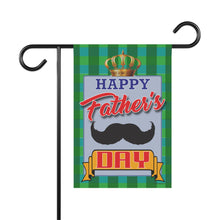 Load image into Gallery viewer, Father's Day Mustache Garden Flag - right