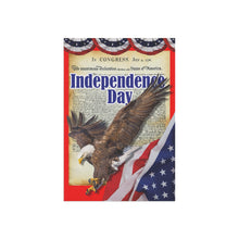 Load image into Gallery viewer, Independence Day Eagle Garden Flag