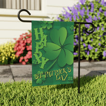 Load image into Gallery viewer, St. Patrick's Day Garden Flag - model 2