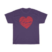 Load image into Gallery viewer, Love - in scribbled heart
