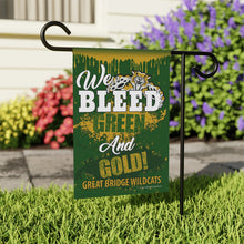 Load image into Gallery viewer, Great Bridge Wildcats Garden Flag - Model 2