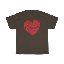 Load image into Gallery viewer, Love - in scribbled heart