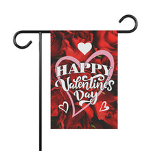 Load image into Gallery viewer, Happy Valentine's Day Garden Flag - right