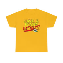 Load image into Gallery viewer, save a plant, eat meat t-shirt - orange