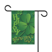 Load image into Gallery viewer, St. Patrick's Day Garden Flag - left