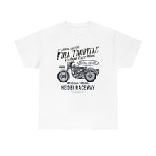 Load image into Gallery viewer, Full Throttle Motorcycle T-shirt - white