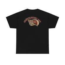 Load image into Gallery viewer, GTMO Triton Trumpet T-shirt - back - black