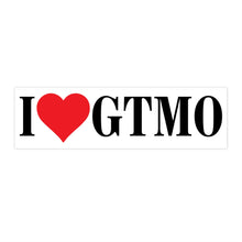 Load image into Gallery viewer, I Heart GTMO Bumper Stickers