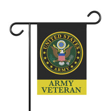 Load image into Gallery viewer, ARMY VETERAN GARDEN FLAG - Front