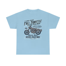 Load image into Gallery viewer, Full Throttle Motorcycle T-shirt - light blue
