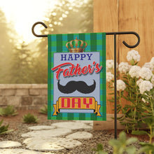Load image into Gallery viewer, Father's Day Mustache Garden Flag - Model 2