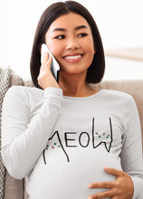 Load image into Gallery viewer, MeoW Cats Design - Women's Long sleeve
