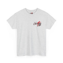 Load image into Gallery viewer, Built on the Rock Christian T-Shirt — Faith Graphic Tee
