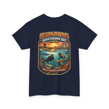 Load image into Gallery viewer, Scuba Diving Guantanamo Bay Graphic Tee — Vintage Underwater Scene
