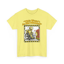 Load image into Gallery viewer, This Wasn't in the Manual T-Shirt — Funny Wheelchair Tee
