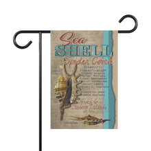 Load image into Gallery viewer, Spider Conch Garden Flag

