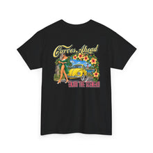 Load image into Gallery viewer, Curves Ahead - Enjoy the Scenery t-shirt
