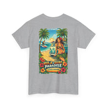 Load image into Gallery viewer, Hula Surf Paradise Tee — Aloha Beach Vintage Surfboard Shirt
