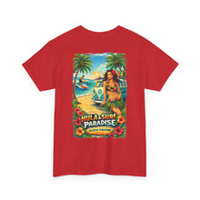 Load image into Gallery viewer, Hula Surf Paradise Tee — Aloha Beach Vintage Surfboard Shirt

