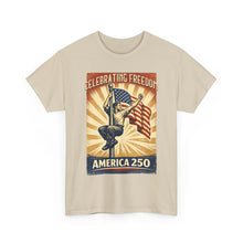 Load image into Gallery viewer, America 250 Celebrating Freedom Tee
