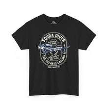 Load image into Gallery viewer, “The Ocean Is Calling” Dive T-Shirt
