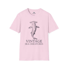 Load image into Gallery viewer, Vintage Sea Creatures Hammerhead Shark T-Shirt
