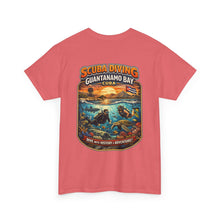 Load image into Gallery viewer, Scuba Diving Guantanamo Bay Graphic Tee — Vintage Underwater Scene
