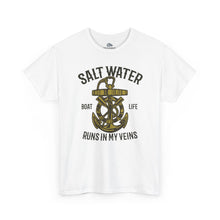 Load image into Gallery viewer, Salt Water Runs In My Veins T‑Shirt
