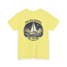 Load image into Gallery viewer, "The Sea Knows My Name" T-shirt - A Salt &amp; Canvas Apparel product
