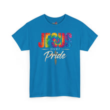 Load image into Gallery viewer, Jesus Over Pride T‑Shirt — Christian Faith Tee
