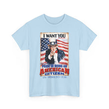 Load image into Gallery viewer, Uncle Sam "I Want You" American Citizen T-Shirt

