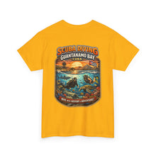 Load image into Gallery viewer, Scuba Diving Guantanamo Bay Graphic Tee — Vintage Underwater Scene

