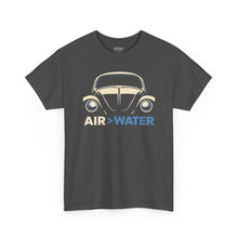 Load image into Gallery viewer, Vintage VW Beetle “Air • Water” Tee — Retro Car Graphic T-Shirt
